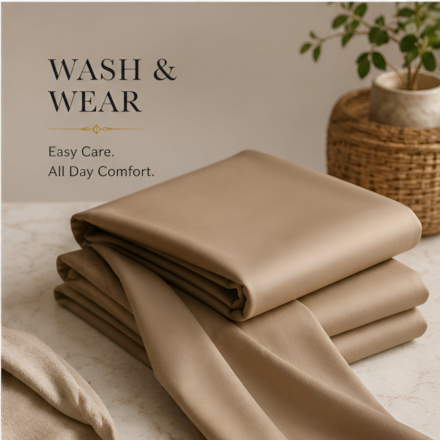 Premium Unstitched Wash & Wear