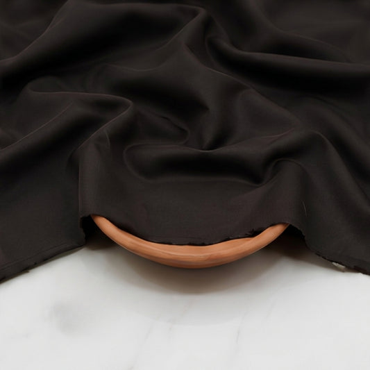 Deep Cocoa Premium Wash & Wear Unstitched Suit for Men
